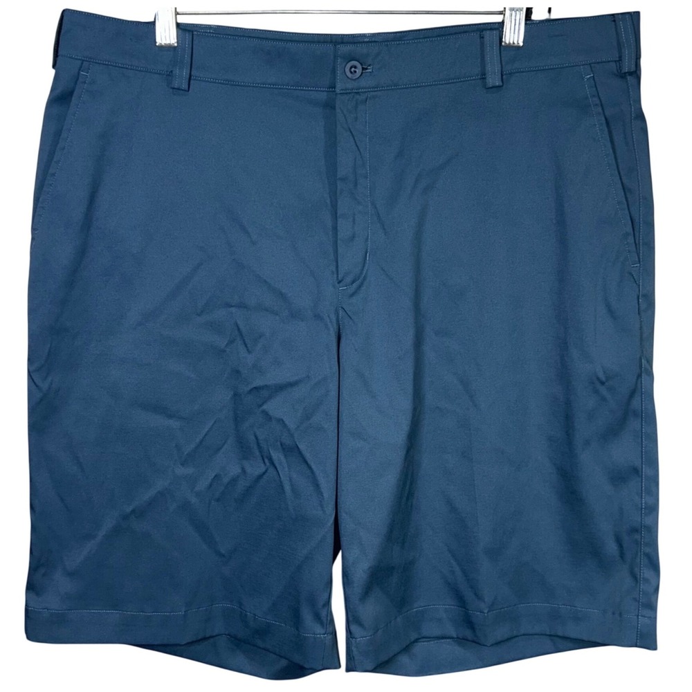 Nike Golf‎ Dri-FIT Tour Performance Mens Shorts Size 38 Blue Polyester Spandex